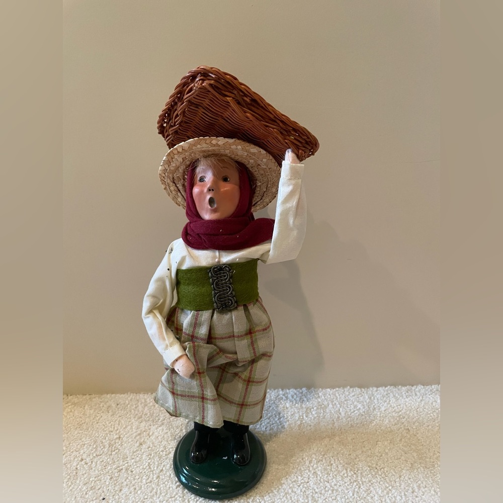 Briers’ Choice Limited Woman with Fruit Basket Caroler
